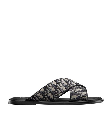 dior oblique slides men.